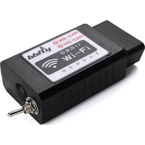 Bbfly-BB77105 WiFi Modified bbflyFORScan HS-CAN/MS-CAN Compatible with Ford OBD2 for iPhone iPad Windows