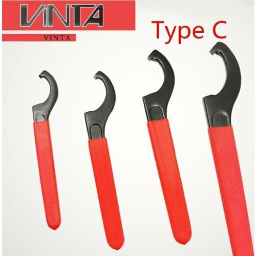 Free Shipping! CNC ER25 ER32 ER40 ER50 Spanner Collet Type C Wrench for ER Nut Collet Chuck Holder Milling Tool Lathe Tool