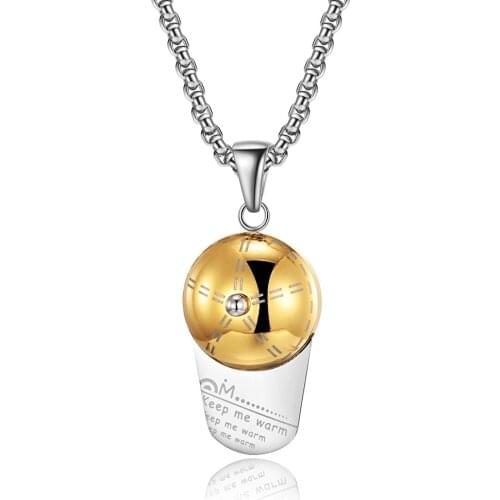 Free Shipping Korean Design Hiphop Baseball Cap Playboy Necklace For Mens Stainless Steel Peaked Cap Cool Wear Neck Decoration