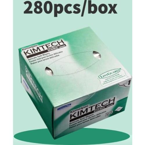 Factory Price 280pcs/box Optical Fiber Cleaning Kimwipes Dustfree Paper free shipping