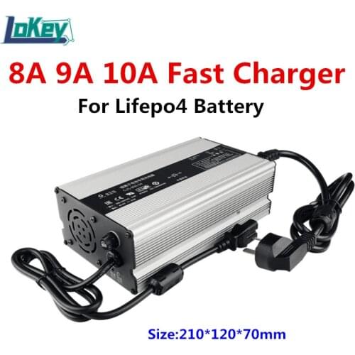 60V Fast Charger 20S 73V 8A 9A 10A Lifepo4 Battery Smart Charger For Motorcycle Electric Tricycle Electric forklift