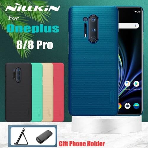 Nillkin Case for Oneplus 8 Oneplus 8 Pro Case Frosted Shield Hard PC Back Bag Protector Cover Case on OnePlus 8 Pro 1+8 Pro