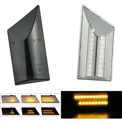 For Opel Vectra C 2002-2008 For Opel Signum 2003-2008 Flasher Dynamic LED Side Marker Turn Signal Light Sequential Indicator