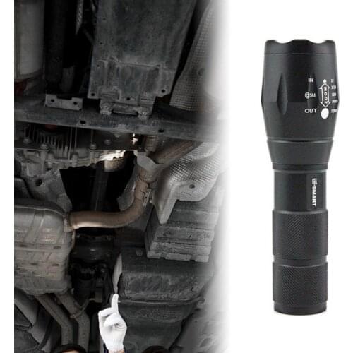 Led Strategic Flashlight Powerful Torch T6 L2 Mini Super Bright With Magnetic Base Zoom Flashlight Without Battery