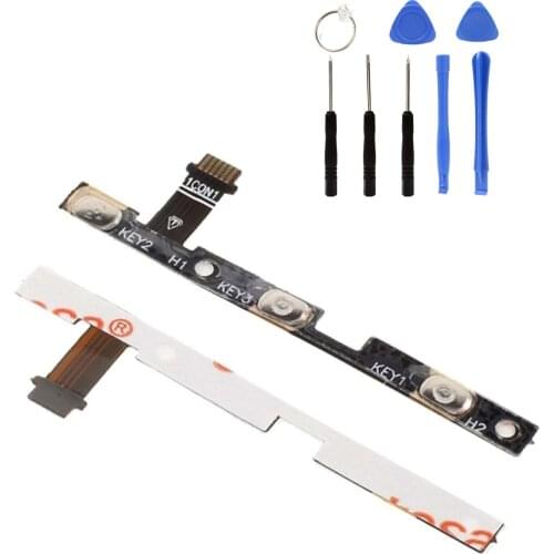 Volume Audio Mute Power ON OFF Button Key Flex Cable Repair Kit Gift FOR Asus Zenfone 2 LASER ZE551KL