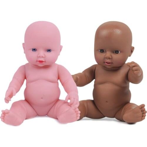 30CM Baby Simulation Doll Soft Lifelike Child Reborn Baby Doll Toy Newborn Boy Girl Birthday Gift Unisex Emulated Dolls