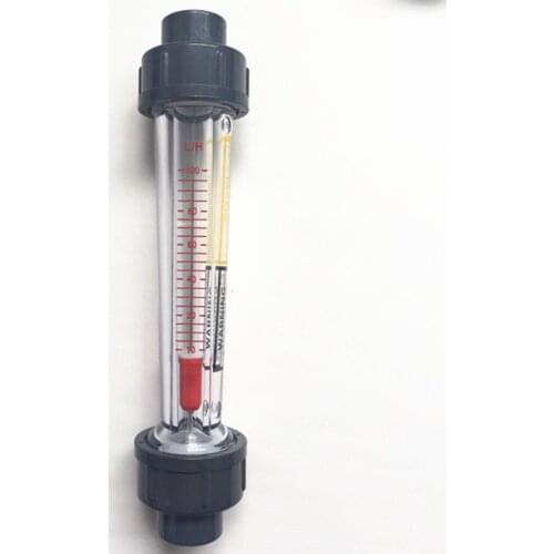 LZS-15 1/2" 10-100L/H water flow Meter Indicator Counter Rotameter Liquid Flowmeter
