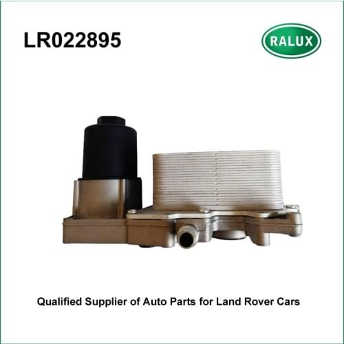 LR022895 oil cooler 4.4L,V8,Diesel for Range Rover 02-09/10-12/13- Range Rover Sport 14- Car oil cooler aftermarket engine parts