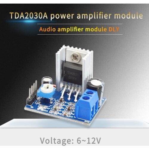 TDA2030 Module Power Supply TDA2030 Audio Amplifier Board Module TDA2030A 6-12V Single