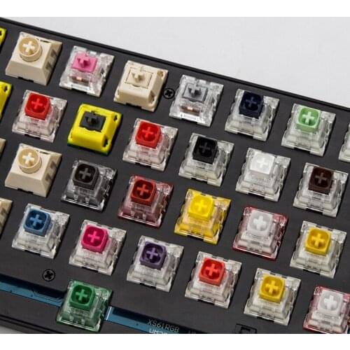 Novelkey Kailh Box Switch Cream Navy Jade Crystal Royal White Red Brown Black Pink New SMD Switch For Mechanical keyboard mx