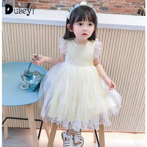 Girls Dress with Wings Little Girls Princess Dress Girls Sparkle Dress Toddler Girl Dresses Baby Girl Clothing Outfits