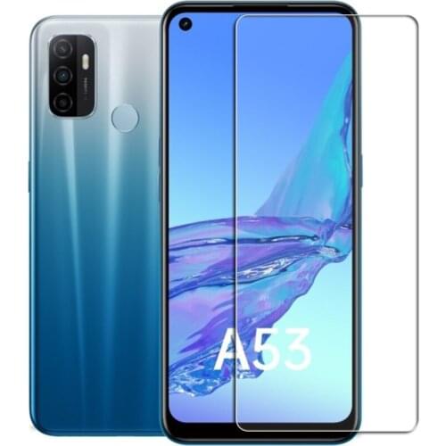 9H Tempered Glass For OPPO F15 F17 Pro Find X2 Lite Reno4 SE 5G A92s A92 A15 A33 A91 A12 A52 Protective Film Screen Protector