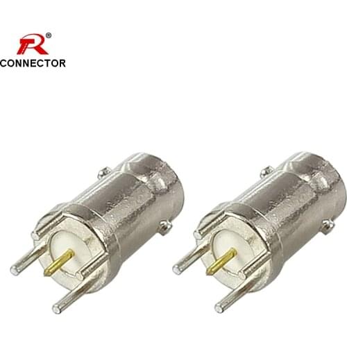 1pc BNC FEMALE PC BOARD MONUT BNC Female PCB Mount Socket Chassis R Connector