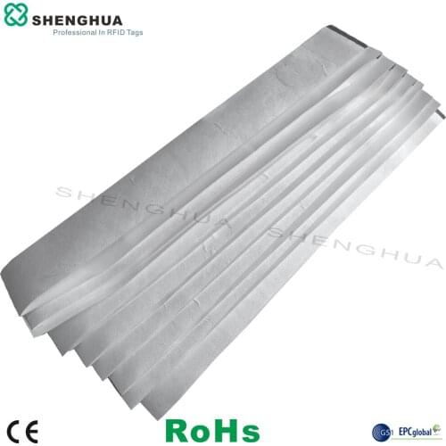 10pcs/pack adjustable waterproof wristbands 13.56mhz rfid sticker self adhesive nfc label printable ntag213 security wristband