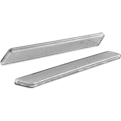 2 Lot Motorbike Saddle Bag Reflectors For Touring Street Road Glide