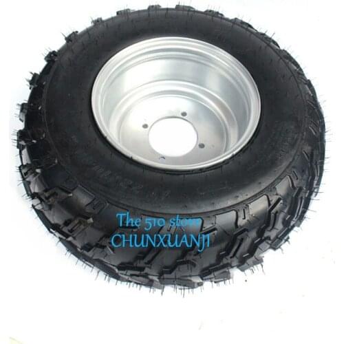 Best-selling GO KART KARTING ATV UTV Buggy 22X10-10 Inch Wheel Tubeless Tyre Tire With Aluminum Alloy Hub
