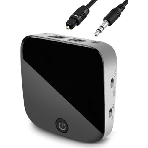 Bluetooth 5.0 Transmitter Fiber Optic Bluetooth Receiver ,Transmitter 2 In 1 Adapter Replacement Mini Bluetooth Adapter Receiver