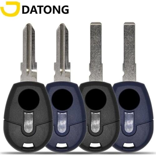 Datong World Remote Control Car Key Shell Case For Fiat Positron EX300 Replacement Transponder Chip Key Housing Cover SIP22