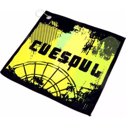 CUESOUL Dart Towel Microfiber Sport Towel with Hanging Hook, Quick Dry