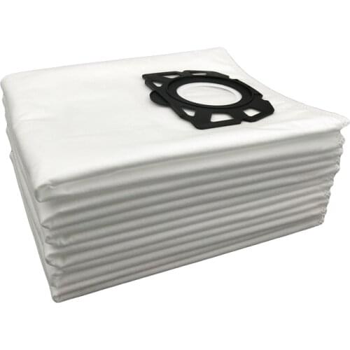 6/12Pcs Vacuum Cleaner filter bags for Karcher MV4 MV5 MV6 WD4 WD5 WD6 WD4000 to WD5999 replacement for part#2.863-006.0