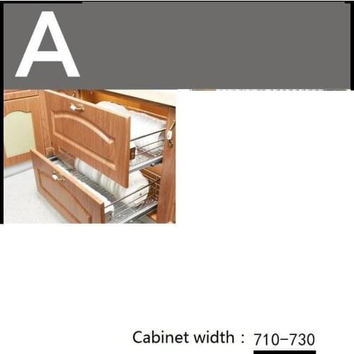 Corredera Keuken Dish Drainer Pantries Stainless Steel Organizer Cocina Cozinha Kitchen Cabinet Cestas Para Organizar Basket