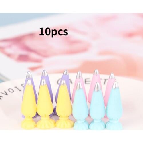 10Pcs Miniature Resin Pastry Cream Bag Design Models Toy Dollhouse Accessories 30*10*10mm