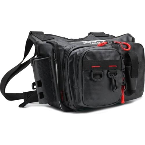 Multifunctional Waterproof Bait Bag Fly Fishing Bag Backpack Shoulder Bag Outdoor Fishing Iron Plate Artificial Bait Bag