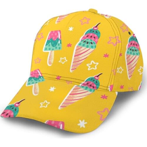 2021 New Baseball Cap Fishing Caps Men Outdoor Hunting Hat Hiking Hat Summer Icecream