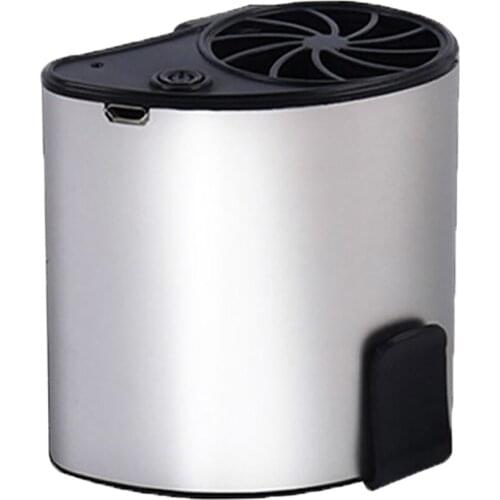 Portable Mini Mobile Fan USB Rechargeable Hanging Waist Air Cooler Fan Personal Fan Air Conditioner for Travel Outdoor Camping