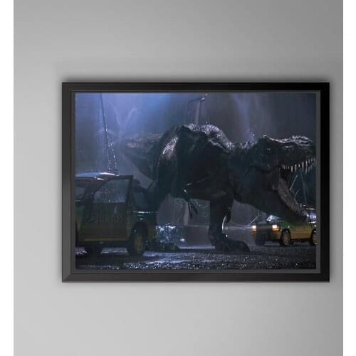 Jurassic Park Movie Poster Wall Painting Home Decoration ( No Frame )