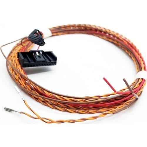 Front Camera Lane assist Lane keeping system Wire/cable/Harness For PQ35 Passat B7 CC Tiguan 5N Sharan 7N Seat Alhambra