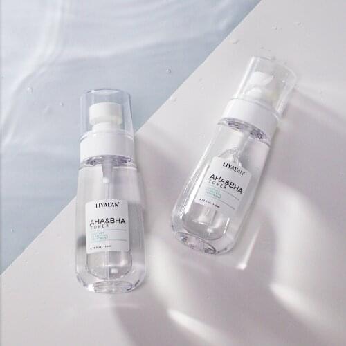 AHA BHA Facial Toner Spray Blackheads Remove Acne Treatment Anti Aging Moisturizing 100ml