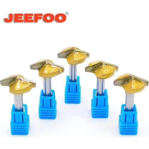 10/12.7mm V Bit CNC Solid Carbide End Mill Tungsten Steel Woodworking Milling Cutter 3D Wood MDF Router Bit