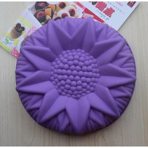 1 Piece Large Sunflower Styling Pastry Moulds Big Silicone Cake Mold Dessert Molds