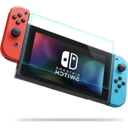 10PCS for Nintendo Switch High-quality Pack Of Ultra-clear Crystal Clarity Glass For Nintend Switch Tempered Glass Screen