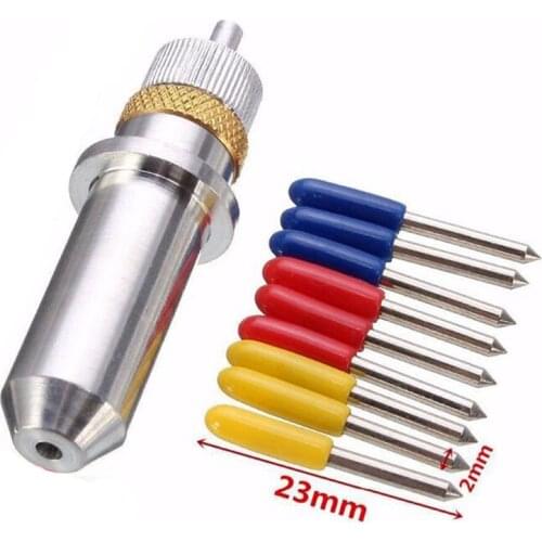 30 45 60 Degree Roland Cricut Cutting Plotter Vinyl Cutter Knife Blades Offset and Cutting Plotter Holder