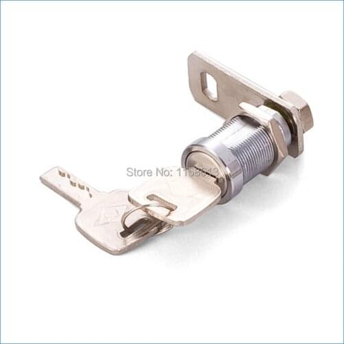 5 pieces 27mm waterproof dustproof keyed differently flat key gift box cam lock