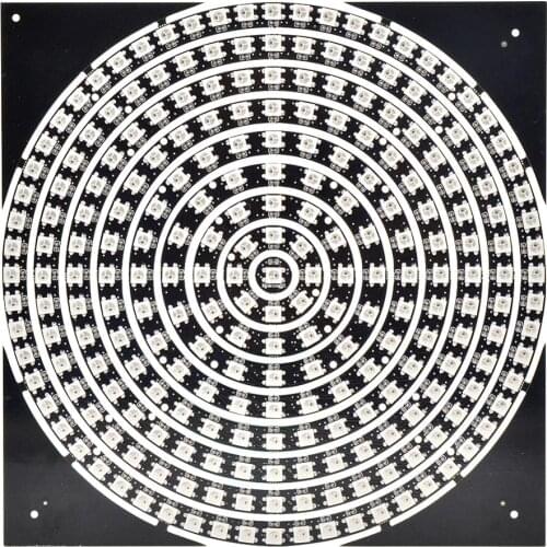 Addressable WS2812B pixel Ring 93 241 LEDs WS2812 SK6812 5050 RGB LED Ring WS2811 ic Built-in RGB Whole Board DC5V