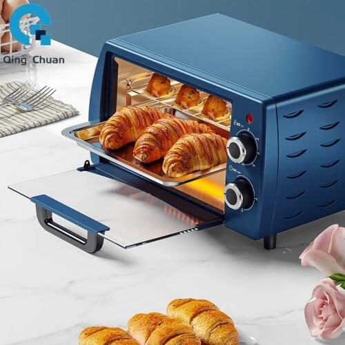 10L Household Electric Oven Durable Intelligent Timing Dried Fruit Barbecue Bread Baking Mini Multifunctional