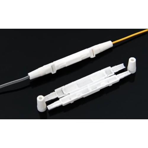 100pcs Drop cable protection box Optical fiber Protection box small round tube heat shrink tubing to protect fiber splice tray