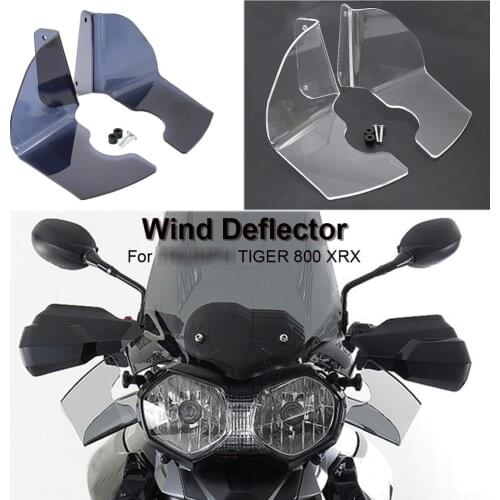 For TIGER 800 XRX 2015-2017 Motorcycle Shroud Windshield Windscreen Wind Deflector HandShield Handguard