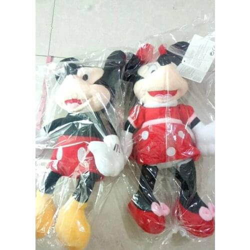 2020 Hot Sale Genuine Original Lovely Disney Mickey Mouse& Minnie Mouse Stuffed Soft Plush Toys High Quality Gifts Classic Toy