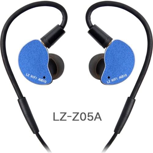 LZ Z05A In Ear Earphone Dynamic Drive HIFI IEM Metal Headset Earbud With Detachable Detach MMCX Cable MMCX Detachable