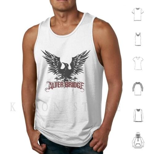 Alter Bridges Tank Tops Vest Sleeveless Alter Bridges Rock Music Metal Band Blakcbird Building Bei