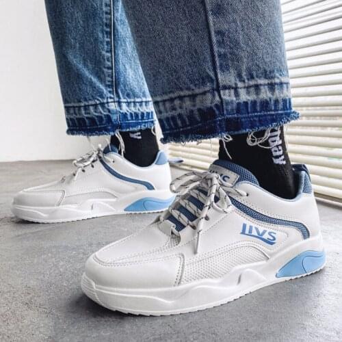 2021 Autumn New Men Casual Shoes Hollow Breathable Shoes Fashion Non-slip Shoes Outdoor Light Shoes Wear-resistant 44