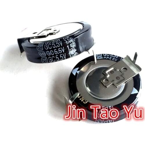 New original 5.5V1.5F supercapacitor GC5.5V1.5FH instead of 5.5V1.0F