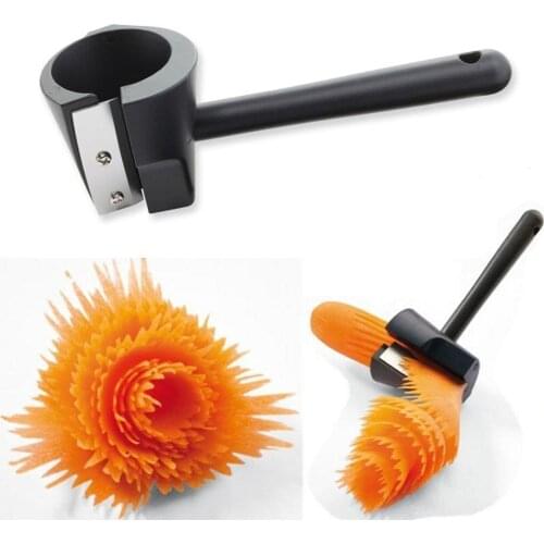 Funnel Cut Flower Funnel Volume Grater Flower Vegetable Carrot Winder Peeler Slicer Grater J8R1