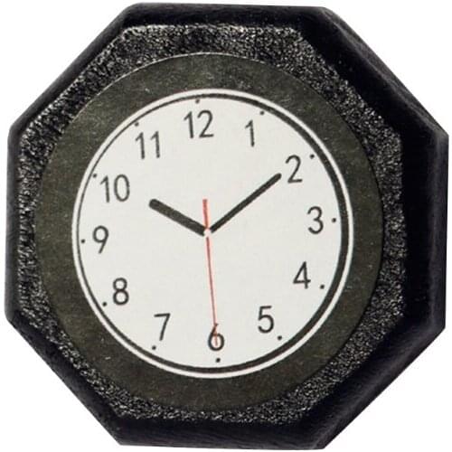 J60B Dollhouse Decoration Ornament Furniture Wooden Wall Clock Set Model Playset