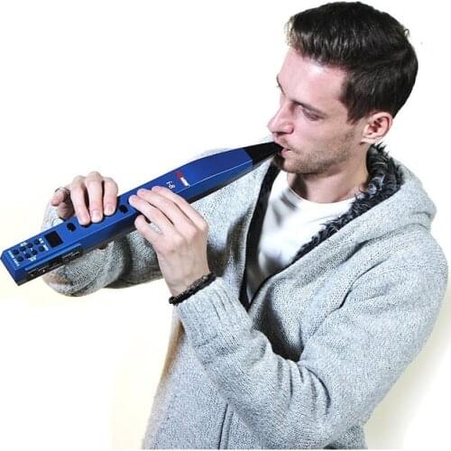 Free Shipping i8 Built-in radio blowpipe, electric saxophone, performance level, western wind flute, electronic wind instrument