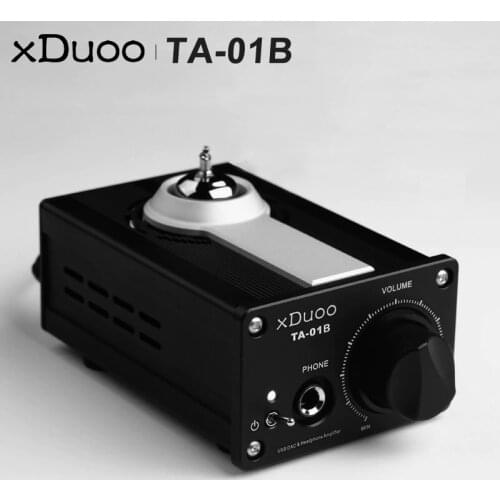 XDUOO TA-01B HiFi Audio High Performance USB DAC Tube Headphone Amplifier AMP USB Decoding Transistor Dual CS4398 DAC 12AU7